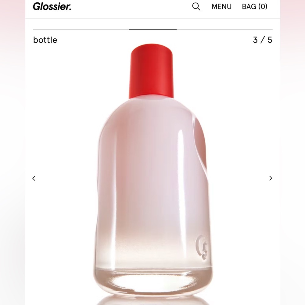 GLOSSIER YOU 100ml bottle and comes with another 50ml bottle read description